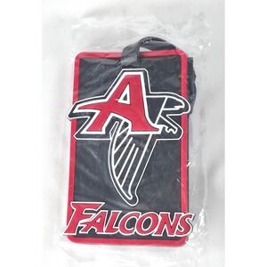 Vintage 1999 Atlanta Falcons NFL Luggage Tag Travel Suitcase ID Aminco New